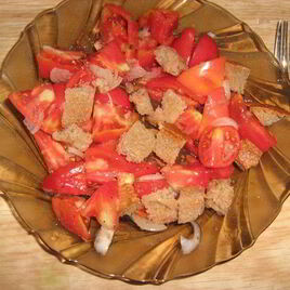 Рецепт Простого помидорного салатика