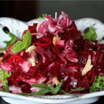 Салат из красной свеклы