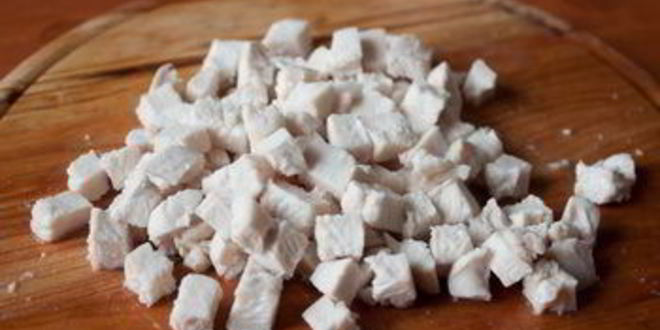 Рецепт салата из курицы и помидоров