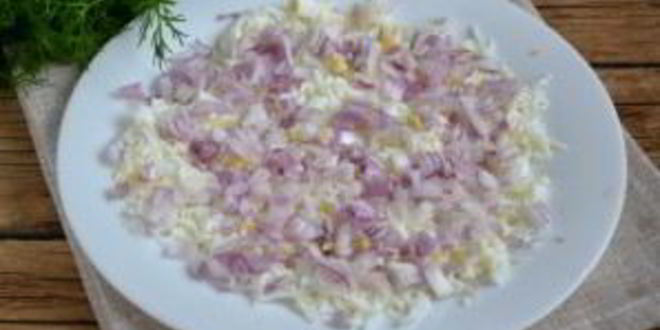 Рецепт салата из сайры