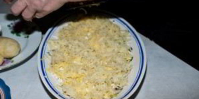 Рецепт салата из скумбрии холодного копчения