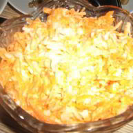 Рецепт Салата из свежей моркови и редьки