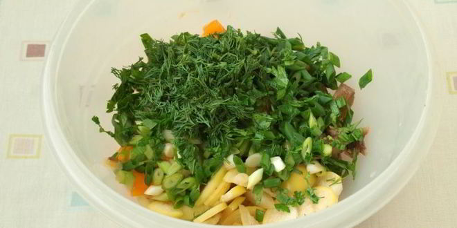 Рецепт салата из запеченных баклажанов с помидорами и физалисом