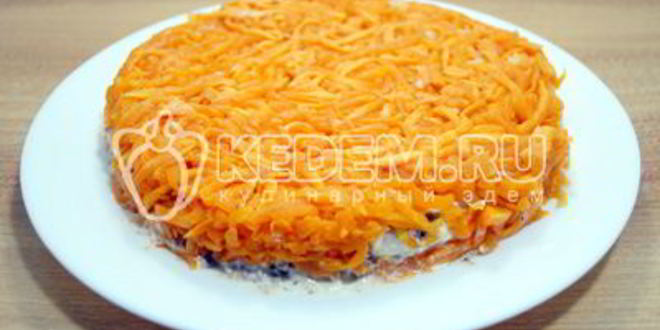 Рецепт классического салата мимоза