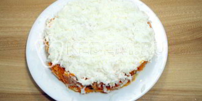 Рецепт классического салата мимоза