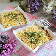 Рецепт Мимозы с курицей