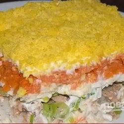 Рецепт Мимозы с рисом