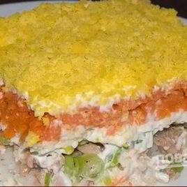 Рецепт Мимозы с рисом