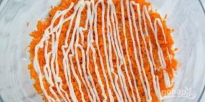 Рецепт мимозы с тунцом