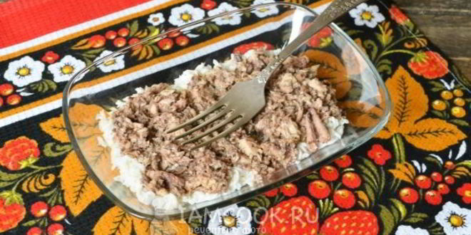 Рецепт салата мимоза без картошки и моркови