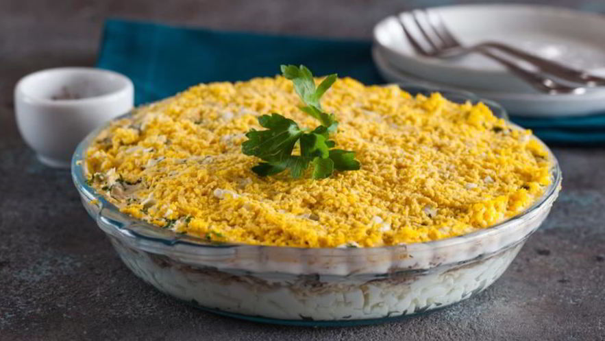 Рецепт салата мимоза классический