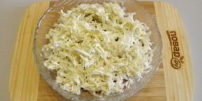 Рецепт салата мимоза новогодний