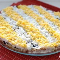 Рецепт Салата Мимоза с форелью