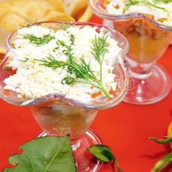 Рецепт Салата Мимоза с горбушей