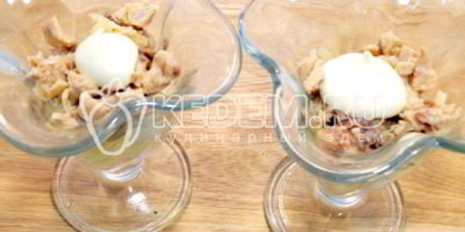 Рецепт салата мимоза с горбушей