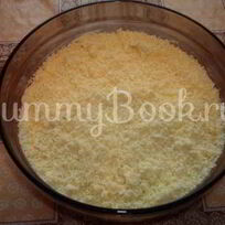 Рецепт Салата Мимоза с копченой скумбрией