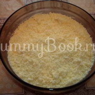 Рецепт Салата Мимоза с копченой скумбрией