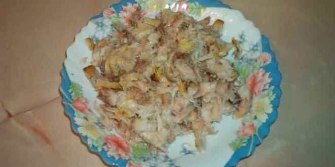 Рецепт салата мимоза с копченой скумбрией