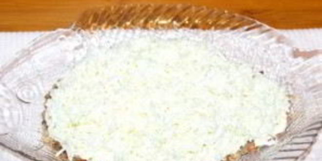 Рецепт салата мимоза с маслом