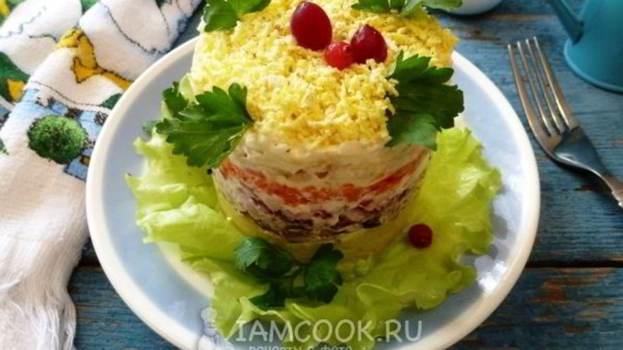 Рецепт салата мимоза со шпротами