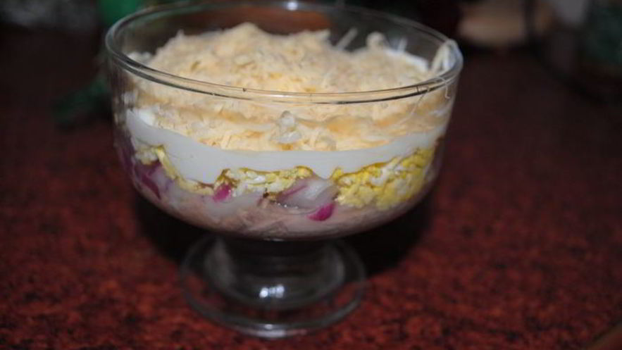 Рецепт салата моя мимоза