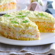 Рецепт Салата рыбного Мимоза