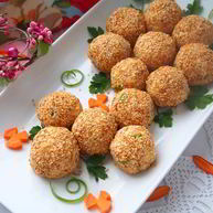 Рецепт Салатных шариков мимоза