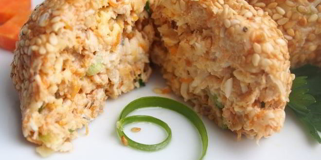 Рецепт салатных шариков мимоза