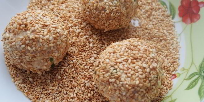 Рецепт салатных шариков мимоза