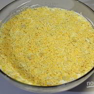 Рецепт Слоеного салата Мимоза с тунцом