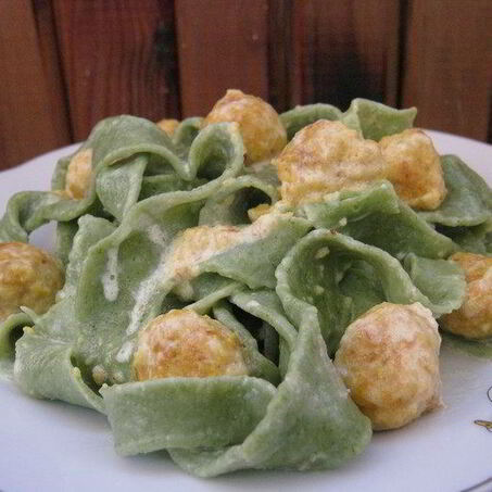 Рецепт Тальятелле Мимоза