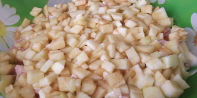 Рецепт салата на полянке