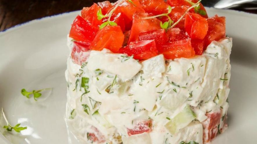 Рецепт салата по-гальски