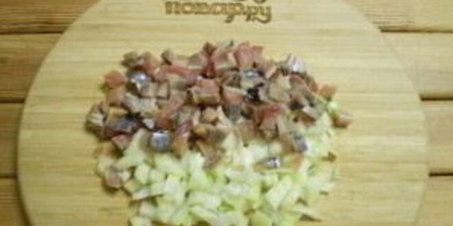 Рецепт ленивой селедки под шубой