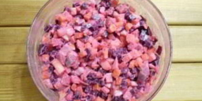 Рецепт ленивой селедки под шубой