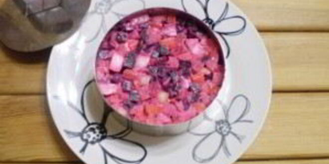 Рецепт ленивой селедки под шубой