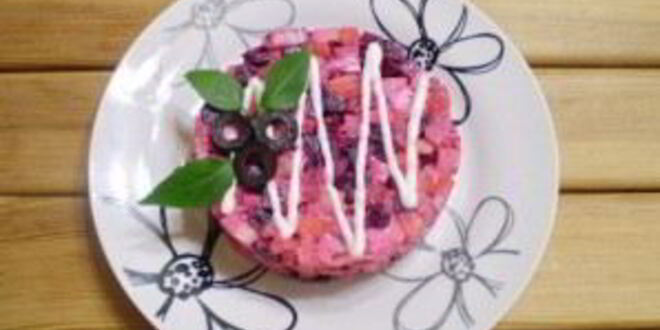 Рецепт ленивой селедки под шубой