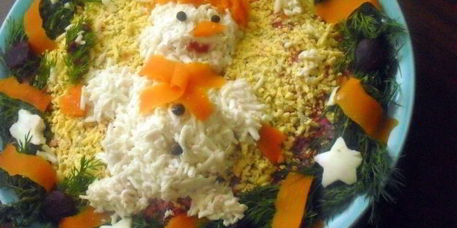 Рецепт новогодней сельди под шубой