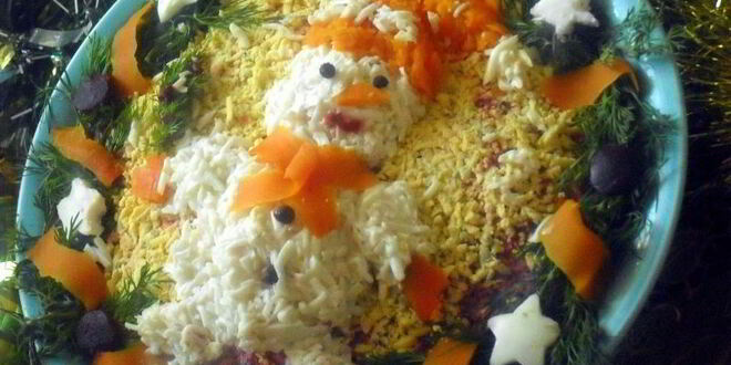 Рецепт новогодней сельди под шубой