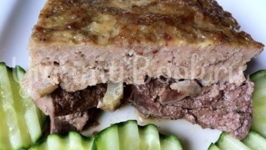 Рецепт печени под шубой