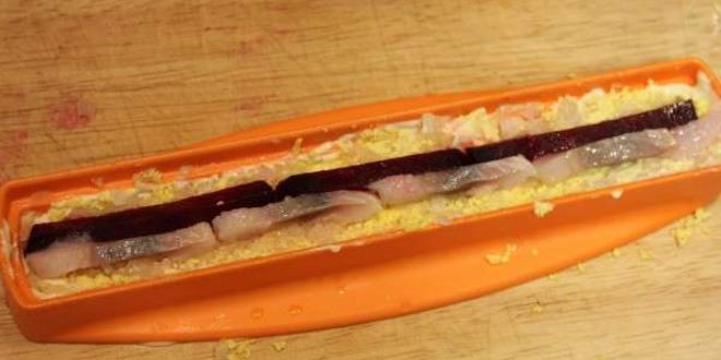 Рецепт роллов селедка под шубой