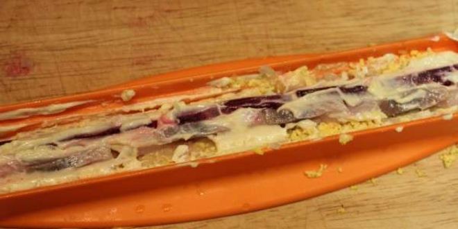 Рецепт роллов селедка под шубой