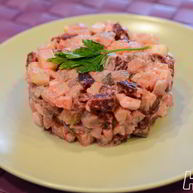 Рецепт Салата Ленивая селедка под шубой