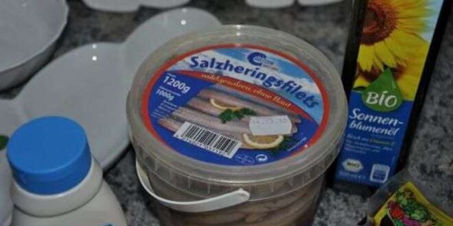 Рецепт салата сельдь под шубой с яблоком