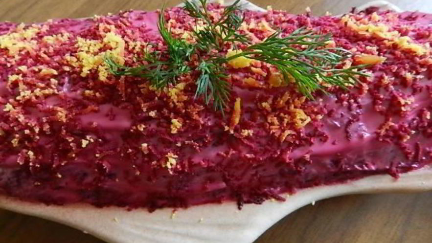 Рецепт салата сельдь под шубой