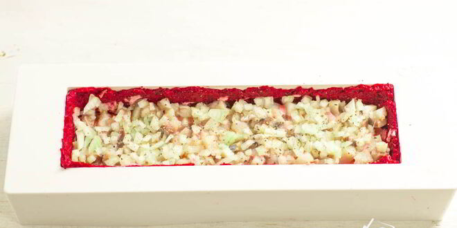 Рецепт салата селедка под шубой на новый лад