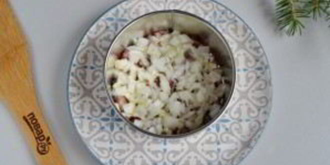 Рецепт салата-торта селедка под шубой