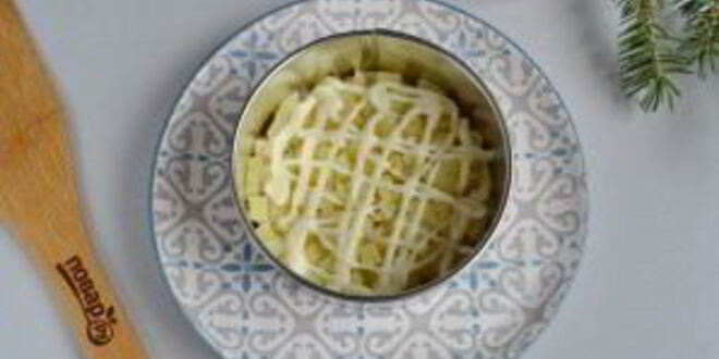 Рецепт салата-торта селедка под шубой