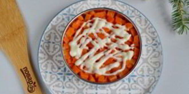 Рецепт салата-торта селедка под шубой