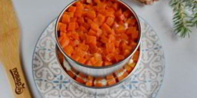 Рецепт салата-торта селедка под шубой